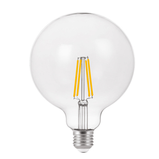 爱迪生一级新款复古仿钨丝圆泡龙珠装饰超亮螺口LED灯丝灯泡节能