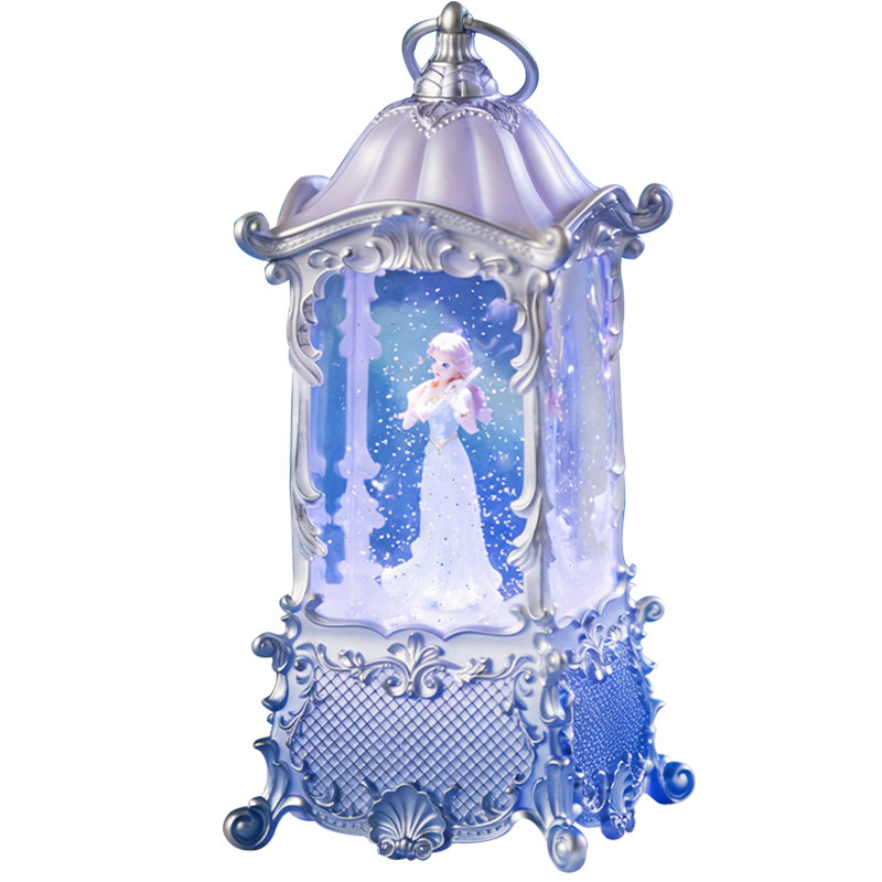 水晶球音乐盒送女生生日礼物