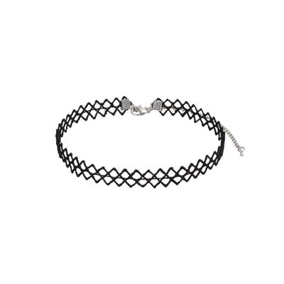 3免1简约黑色蕾丝项圈女颈圈短款