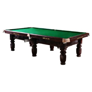 健伦台球桌标准斯诺克家用商用桌球台成人比赛专用斯诺克台球案子