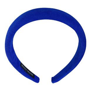 克莱因蓝色发箍女秋冬发带头箍高颅顶发卡子头饰2026年新款发饰品