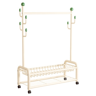 衣架落地卧室衣帽架家用阳台可移动宿舍晾衣架多功能简易挂衣架子