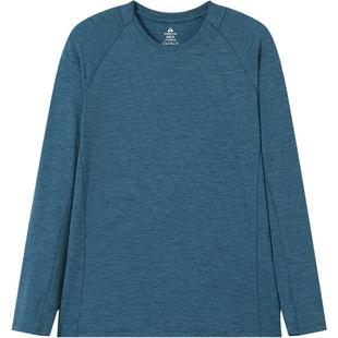 拓路者户外花纱速干运动长袖T恤男款秋季薄款圆领越野跑步打底