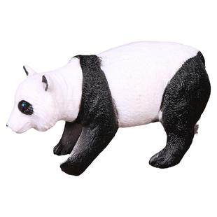 仿真野生动物模型老虎长颈鹿狮子河马大猩猩大象熊猫森林儿童玩具