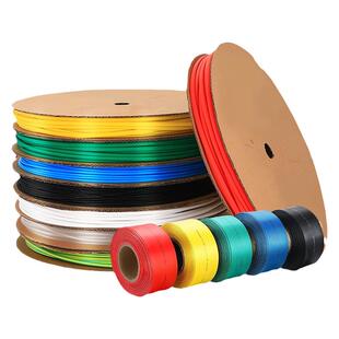 低压热缩管加厚耐高温绝缘套铜排母排管电工防水环保无卤整盘批发