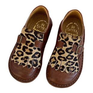 9折 新款补！■LENFANCE 现货Eureka意大利儿童中性手工复古皮鞋