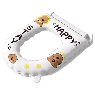 马桶坐垫防水免洗四季通用绑带款