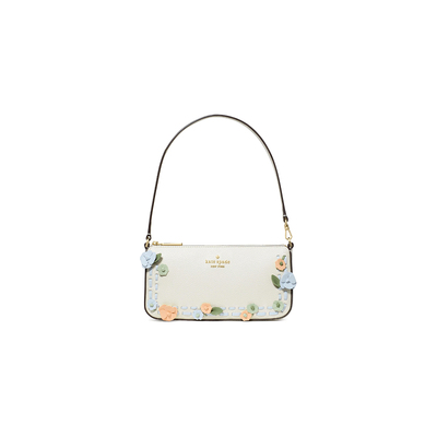 【2026新款】kate spade ks GEMINI花卉装饰手腕包