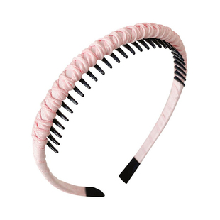 新款带齿发箍女碎发整理神器可爱不伤发卡头饰防滑压发头箍儿童