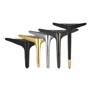 轻奢家具支撑脚茶几腿沙发脚浴室柜床头柜子脚床增高腿斗柜金属脚