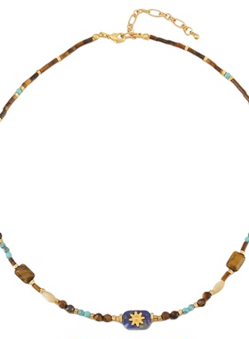 轻奢款设计师款小众高级八芒星克