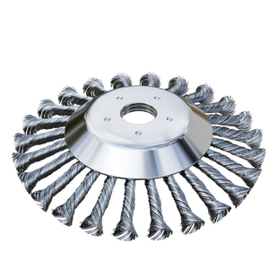 新型割草机钢丝盘专用除草轮家用汽油通用刀片电动打草头配件神器