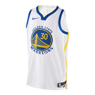Nike官方NBA金州勇士队库里Authentic Jersey成人速干投篮服球衣