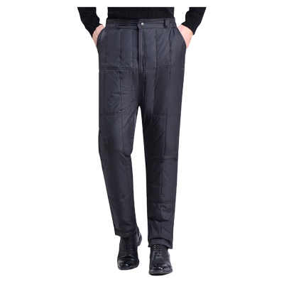 羽绒裤男款中老年棉裤冬季