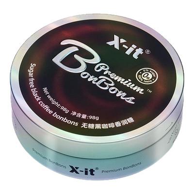 xit冰咖啡糖无糖黑咖啡香润糖冰美式开车犯困意式提神润喉硬糖果