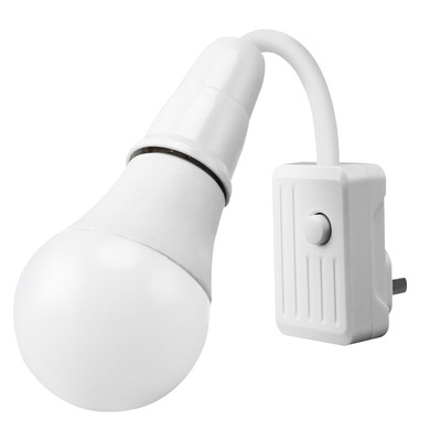 家用带插头万向节能转换螺口灯座