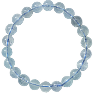 牛妞妞 天然海蓝宝手串手链水晶手链手串 保平安增自信稳财富好运