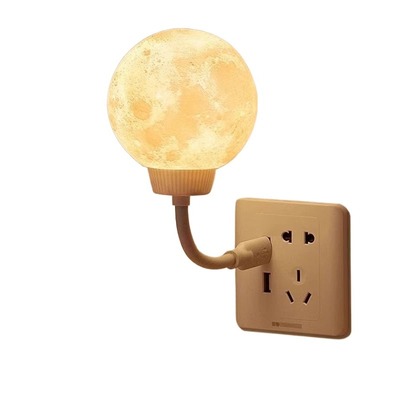 语音声控小夜灯喂奶USB灯插座