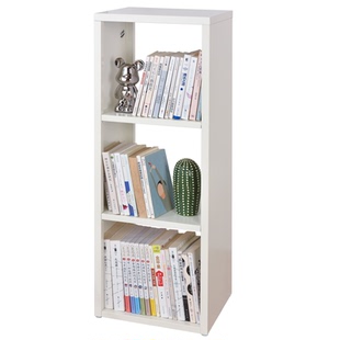 YDD钢制书架落地置物架墙边窄小柜子夹缝收纳储物格子家用矮书柜