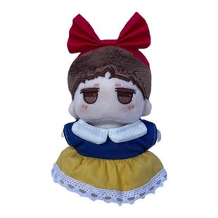 娃衣10cm现货棉花娃娃海星体衣服白雪公主连衣裙大笨狗之家可穿