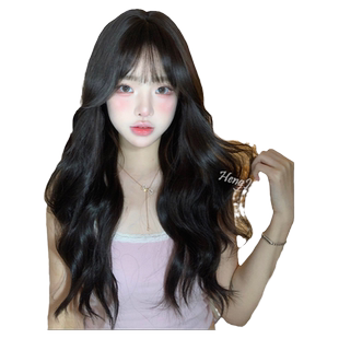哼唧日常假发女长发全头套式仿真自然中长款波浪卷蛋卷长卷发假发