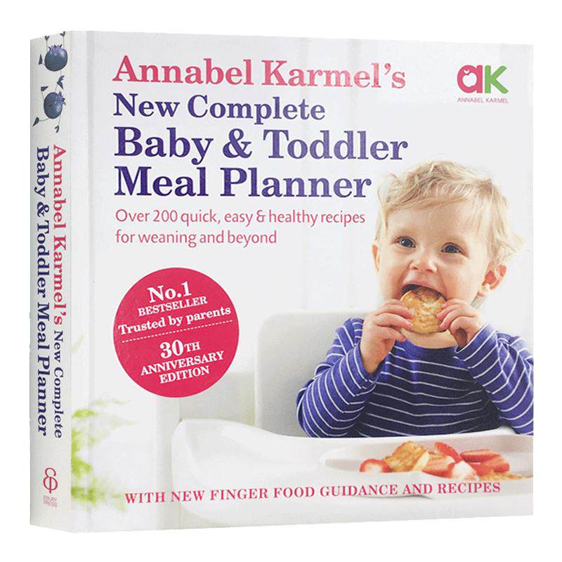 安娜贝尔育儿辅食大全 英文原版 Annabel Karmel's New Complete Baby and Toddler Meal Planner 英文版 进口英语原版书籍