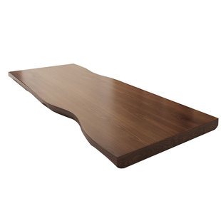 实木板桌面板定制松木原木老榆木会议桌电脑桌餐桌面板飘窗板定做