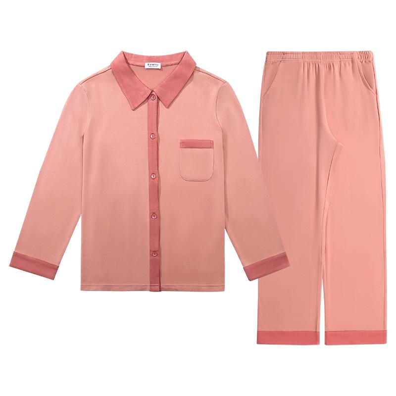 真彩莫代尔蚕蛹蛋白家居服套装
