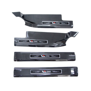 适用于理想ONE门槛条专用保护条改装碳纤纹迎宾踏板内饰升级配件