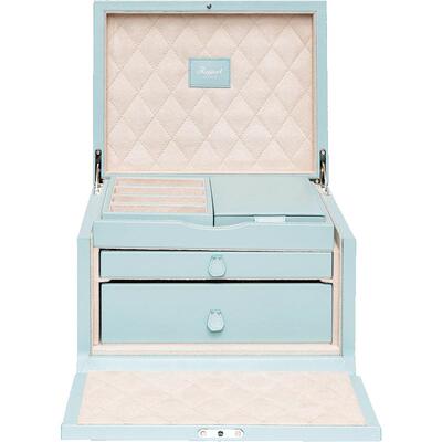 RAPPORT米色方形多层首饰收纳盒