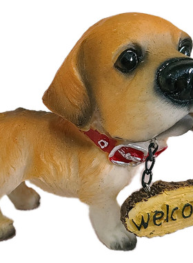 创意狗摆件房间装饰品儿童小礼物