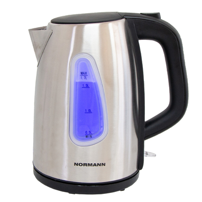 NORMANN食品级不锈钢烧水壶1.7L容量家用快速壶2200W大功率热水壶