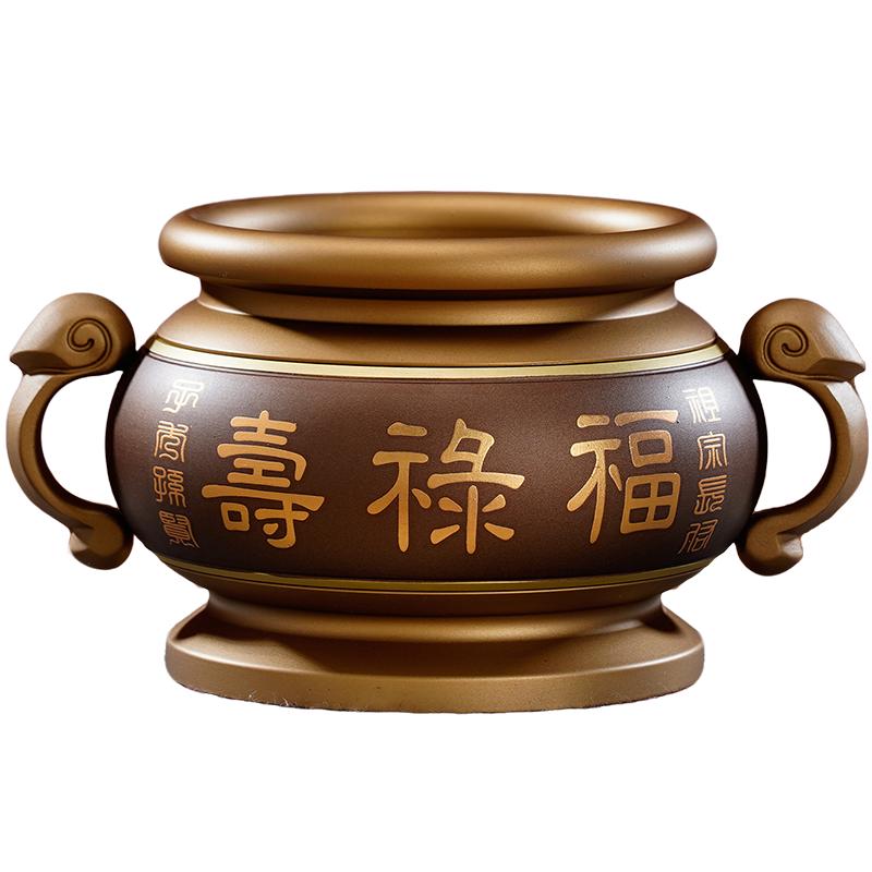 福禄寿双耳祖炉祠堂祭祖香炉