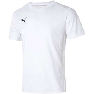 【自营】Puma彪马T恤男装简约潮流运动服休闲足球训练舒适短袖