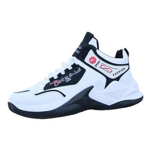 篮球鞋男款2025新款秋冬季高帮男鞋学生防滑减震运动跑步鞋子潮鞋