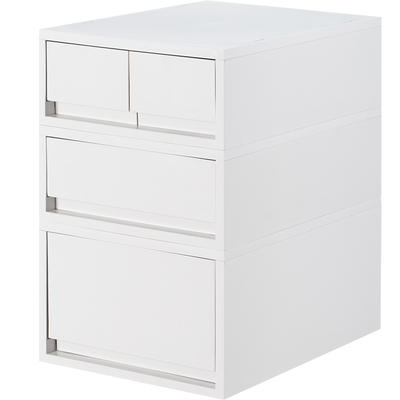 霜山桌面收纳盒可叠加