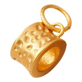 古法沙金顶针钱袋如意福算盘财猫福袋手串项链DIY吊坠吊饰挂件