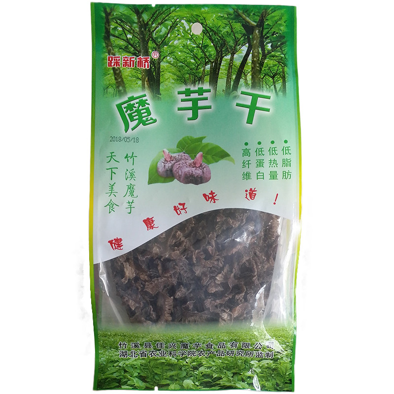 雪魔芋豆腐干货竹溪特产素食馋卤菜凉菜商用魔芋食材魔芋干魔芋丝