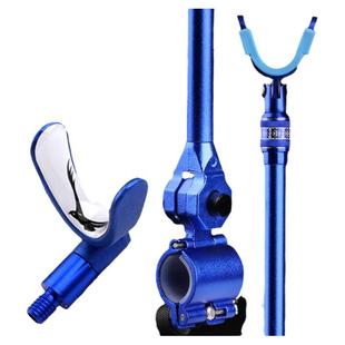 炮台后挂支架配件天线 竿架大物台钓架杆鱼竿钓鱼羊角头支架头