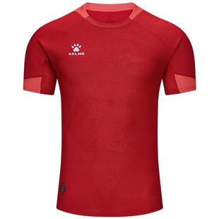 KELME/卡尔美足球服男25年新款定制组队短袖球衣成人训练服单上衣