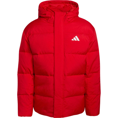 Adidas/阿迪达斯正品2025 LINEAR男士运动保暖连帽羽绒服KS6487