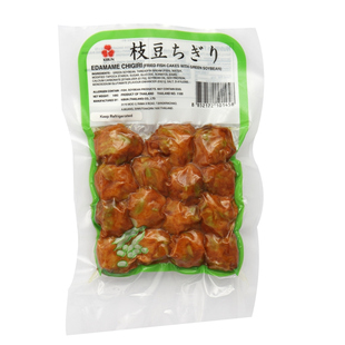 日本纪文青豆鱼丸进口低脂无添加火锅泡面螺蛳粉方便即食丸子食品