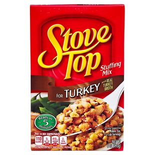 卡夫烤鸡填料烤火鸡填充料KRAFT STOVE TOP STUFFING MIX TURKEY