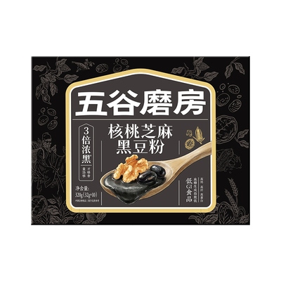 五谷磨房无糖黑芝麻糊320g