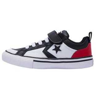 匡威童装男童帆布鞋2026春季新款魔术贴星剑标学生低帮鞋A10741C