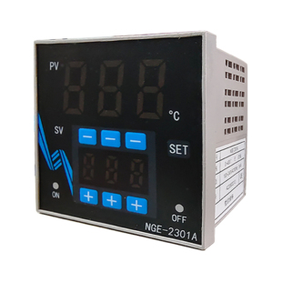 正品华联连续式自动封口机配件NGE-2301加热数显指针温控器温度表