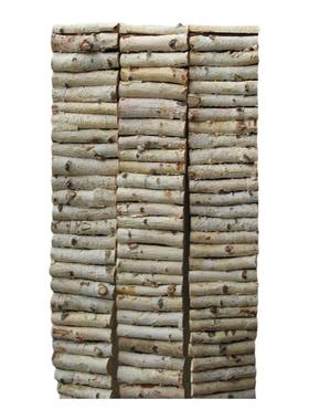 美式乡村风格橱窗装饰原桦木摆件