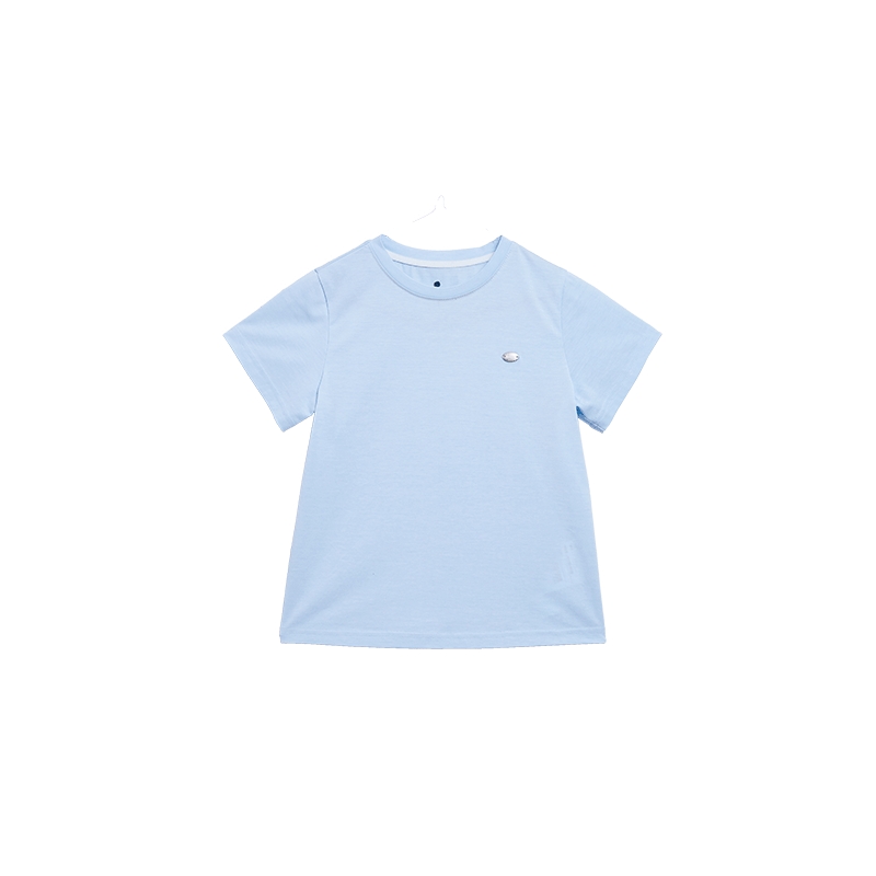 Mitti【商场同款】男童夏季短袖T恤纯色休闲凉感透气圆领童装上衣