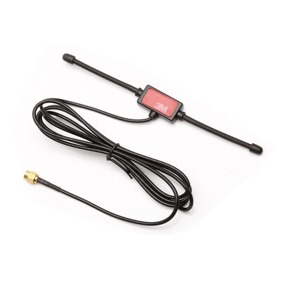 433MHz羊角天线 T型天线 470MHZ天线高增益RG174线 SMA公头内针