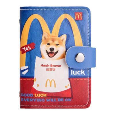 M记麦门卡包大容量多卡位证件收纳驾驶证卡册男式名片卡夹2024女